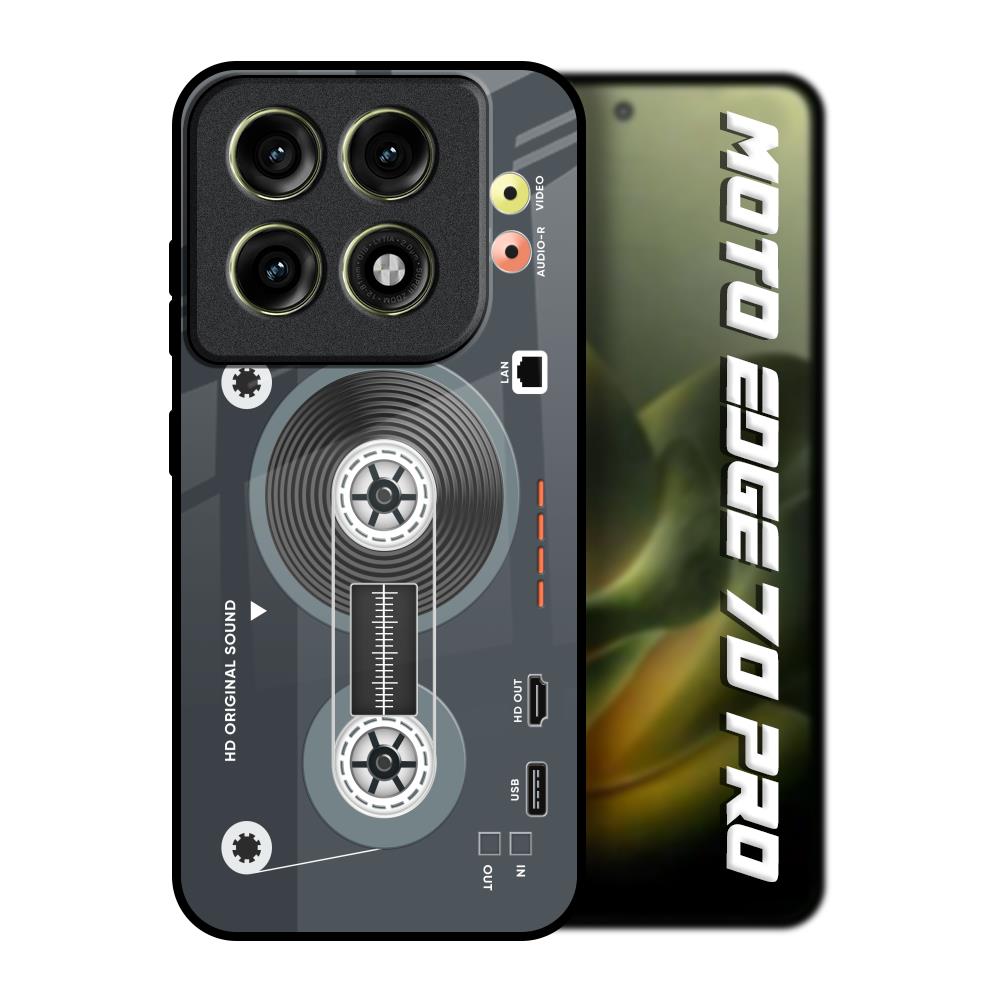 Retro Recorder Motorola Edge 70 Pro 5G Glass Back Cover Online