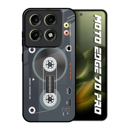 Retro Recorder Motorola Edge 70 Pro 5G Glass Back Cover Online