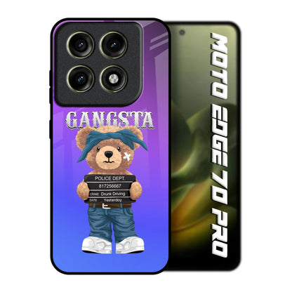 Gangsta Bear Motorola Edge 70 Pro 5G Glass Back Cover Online