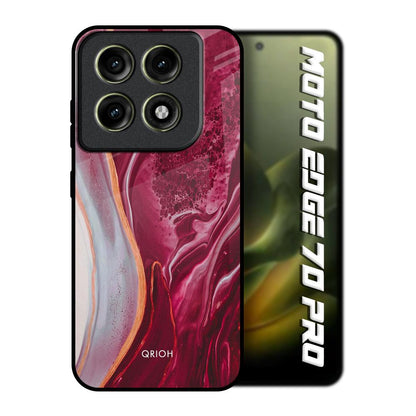 Crimson Ruby Motorola Edge 70 Pro 5G Glass Back Cover Online