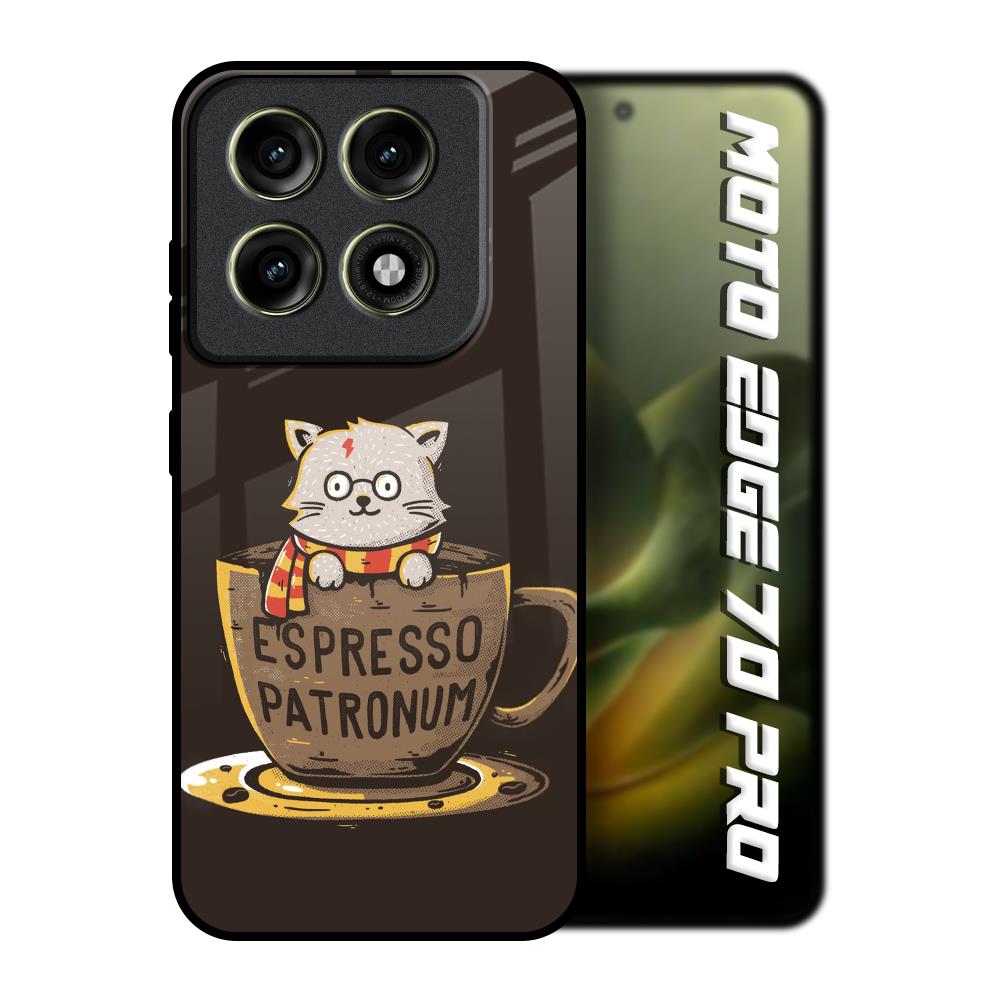 Tea With Kitty Motorola Edge 70 Pro 5G Glass Back Cover Online