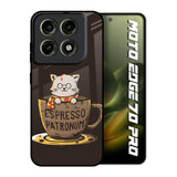 Tea With Kitty Motorola Edge 70 Pro 5G Glass Back Cover Online