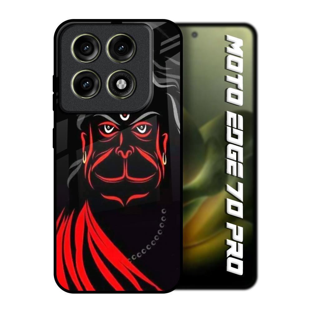 Lord Hanuman Motorola Edge 70 Pro 5G Glass Back Cover Online