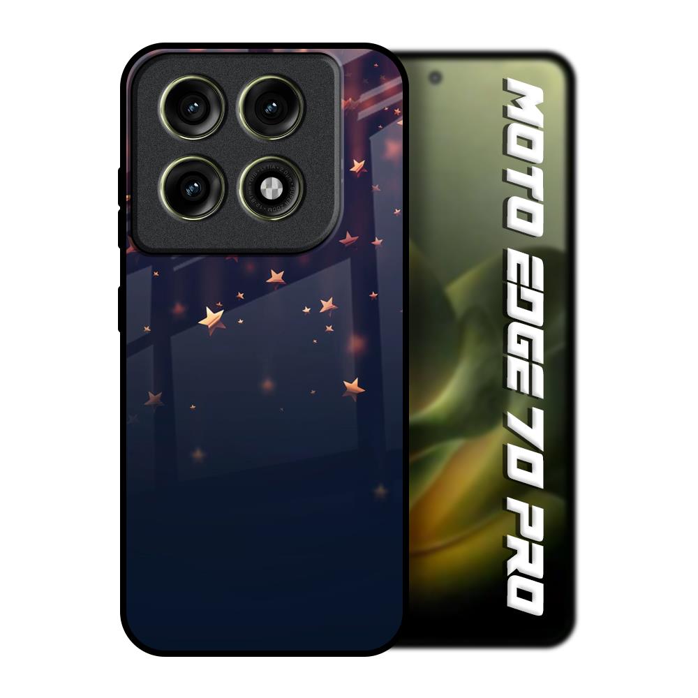 Falling Stars Motorola Edge 70 Pro 5G Glass Back Cover Online
