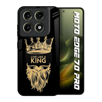 King Life Motorola Edge 70 Pro 5G Glass Back Cover Online