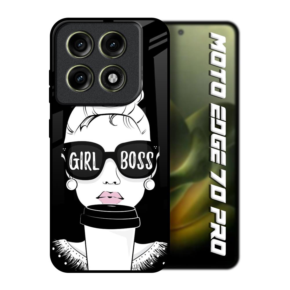 Girl Boss Motorola Edge 70 Pro 5G Glass Back Cover Online