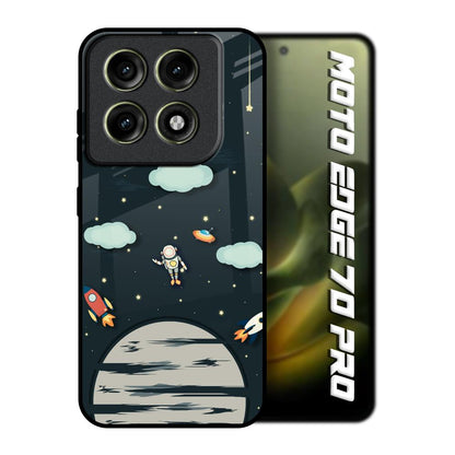 Astronaut Dream Motorola Edge 70 Pro 5G Glass Back Cover Online