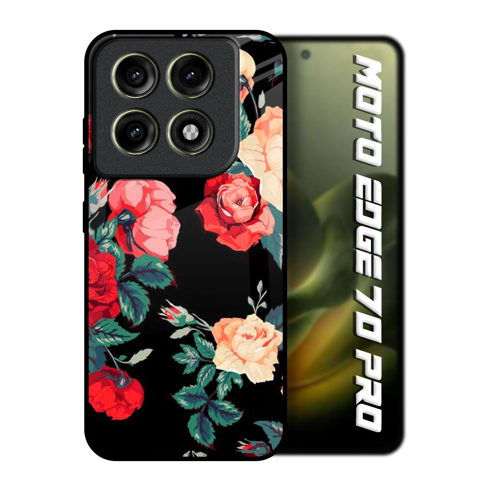 Floral Bunch Motorola Edge 70 Pro 5G Glass Back Cover Online