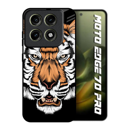 Angry Tiger Motorola Edge 70 Pro 5G Glass Back Cover Online