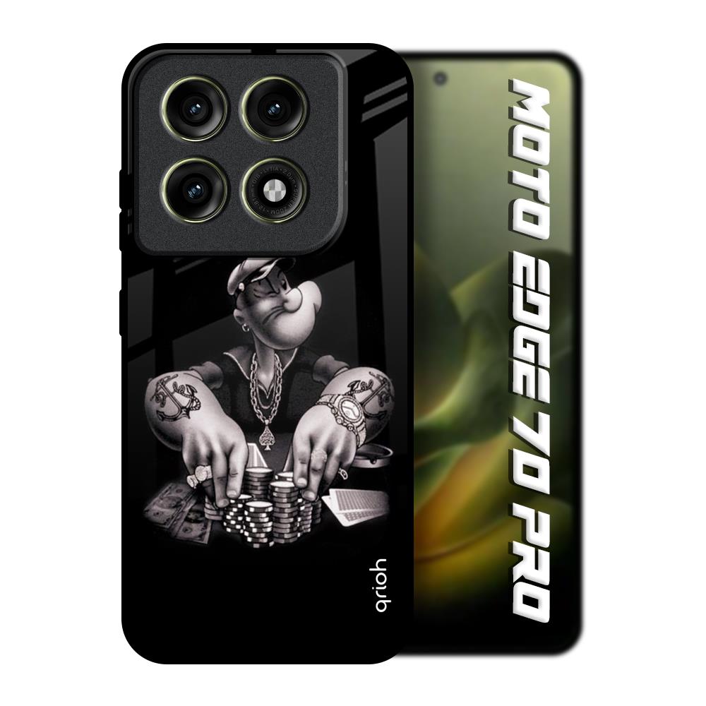 Gambling Problem Motorola Edge 70 Pro 5G Glass Back Cover Online