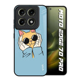 Adorable Cute Kitty Motorola Edge 70 Pro 5G Glass Back Cover Online