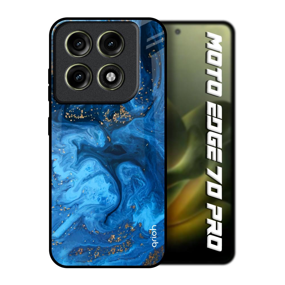 Gold Sprinkle Motorola Edge 70 Pro 5G Glass Back Cover Online