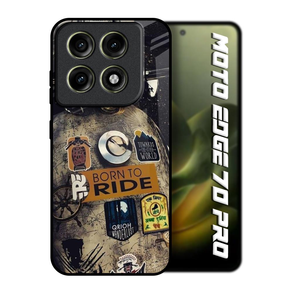 Ride Mode On Motorola Edge 70 Pro 5G Glass Back Cover Online