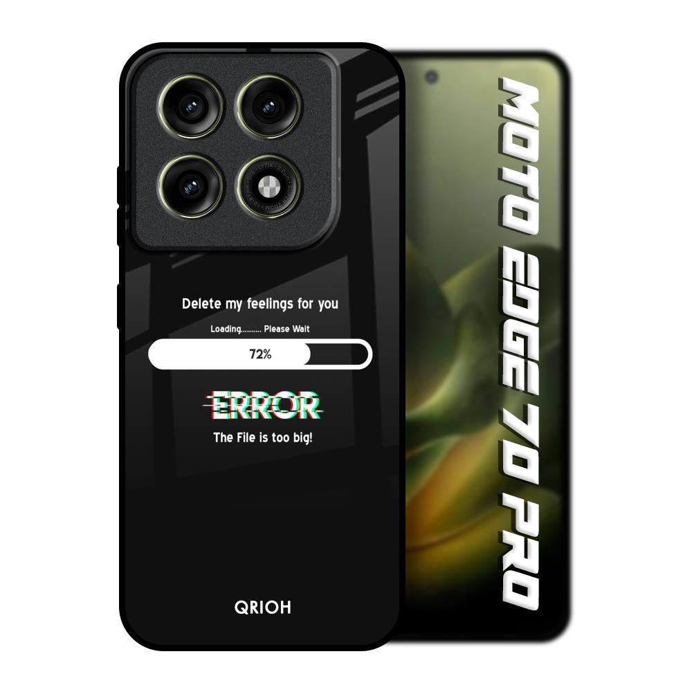 Error Motorola Edge 70 Pro 5G Glass Back Cover Online