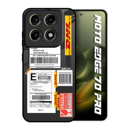 Cool Barcode Label Motorola Edge 70 Pro 5G Glass Back Cover Online