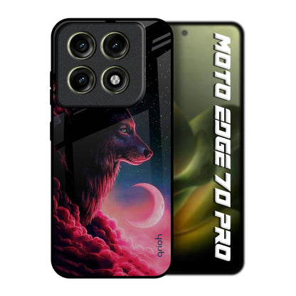 Moon Wolf Motorola Edge 70 Pro 5G Glass Back Cover Online