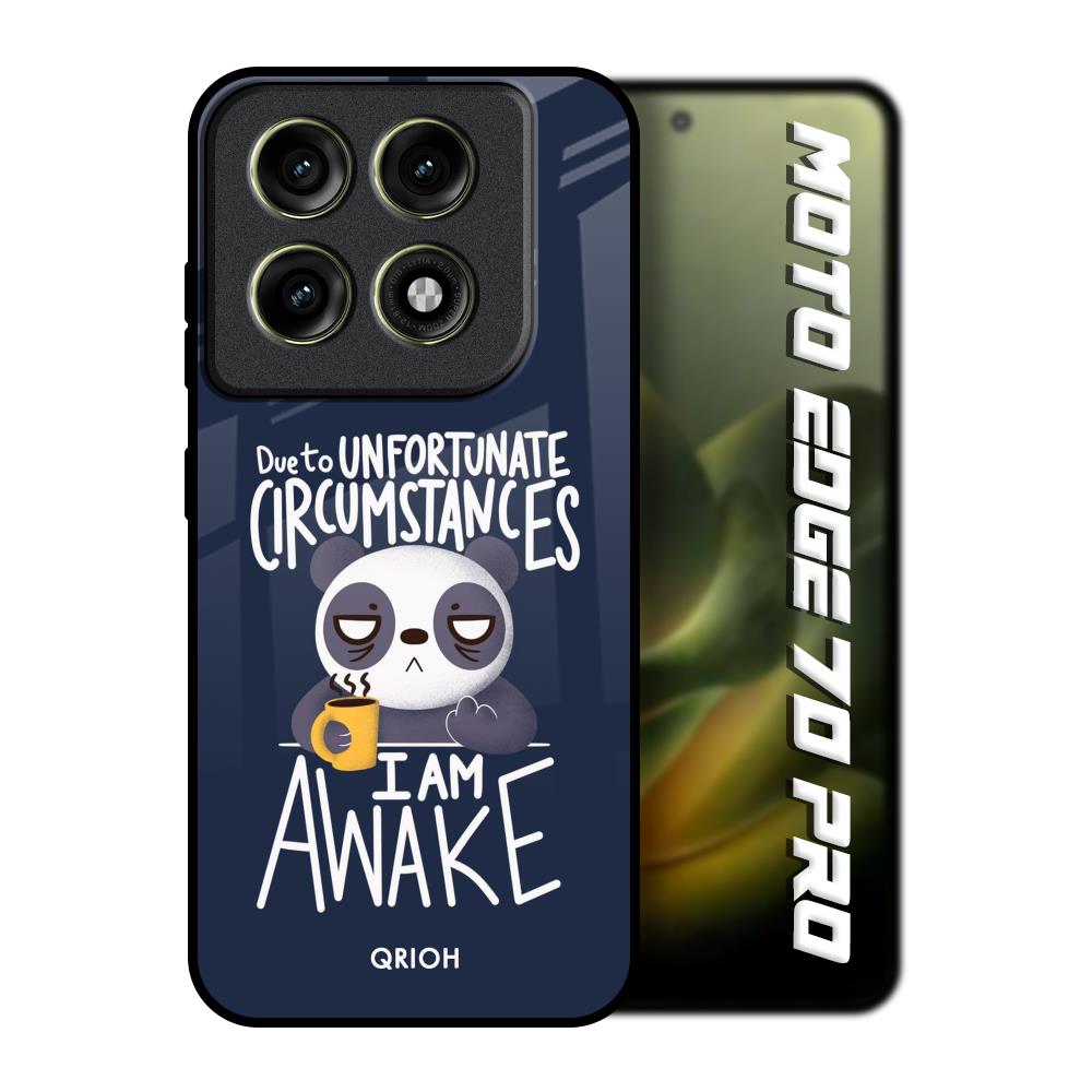 Struggling Panda Motorola Edge 70 Pro 5G Glass Back Cover Online