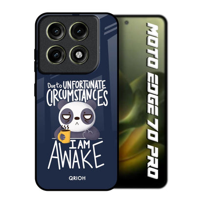 Struggling Panda Motorola Edge 70 Pro 5G Glass Back Cover Online