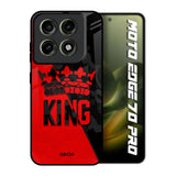I Am A King Motorola Edge 70 Pro 5G Glass Back Cover Online