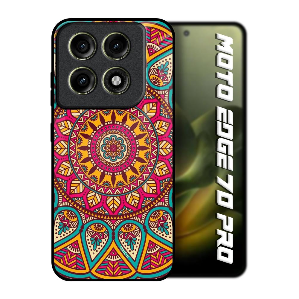 Elegant Mandala Motorola Edge 70 Pro 5G Glass Back Cover Online