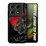Red Moon Tiger Motorola Edge 70 Pro 5G Glass Back Cover Online