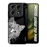 Kitten Mandala Motorola Edge 70 Pro 5G Glass Back Cover Online