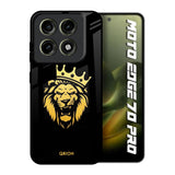 Lion The King Motorola Edge 70 Pro 5G Glass Back Cover Online