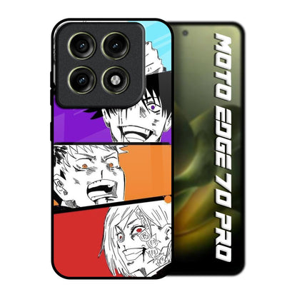 Anime Sketch Motorola Edge 70 Pro 5G Glass Back Cover Online