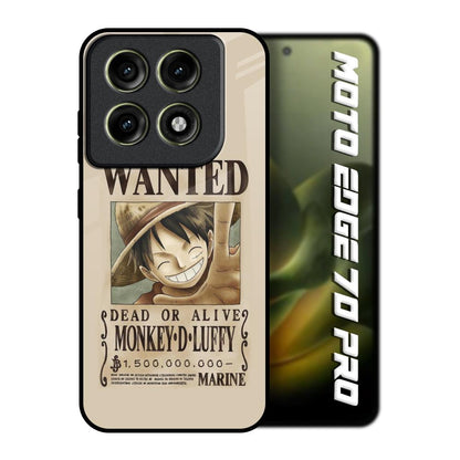 Luffy Wanted Motorola Edge 70 Pro 5G Glass Back Cover Online