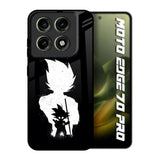 Monochrome Goku Motorola Edge 70 Pro 5G Glass Back Cover Online