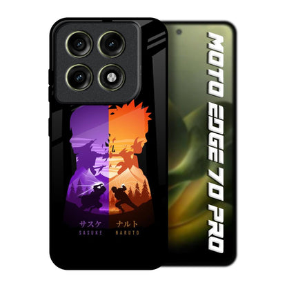 Minimalist Anime Motorola Edge 70 Pro 5G Glass Back Cover Online