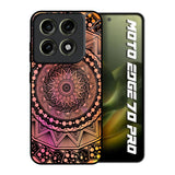 Floral Mandala Motorola Edge 70 Pro 5G Glass Back Cover Online
