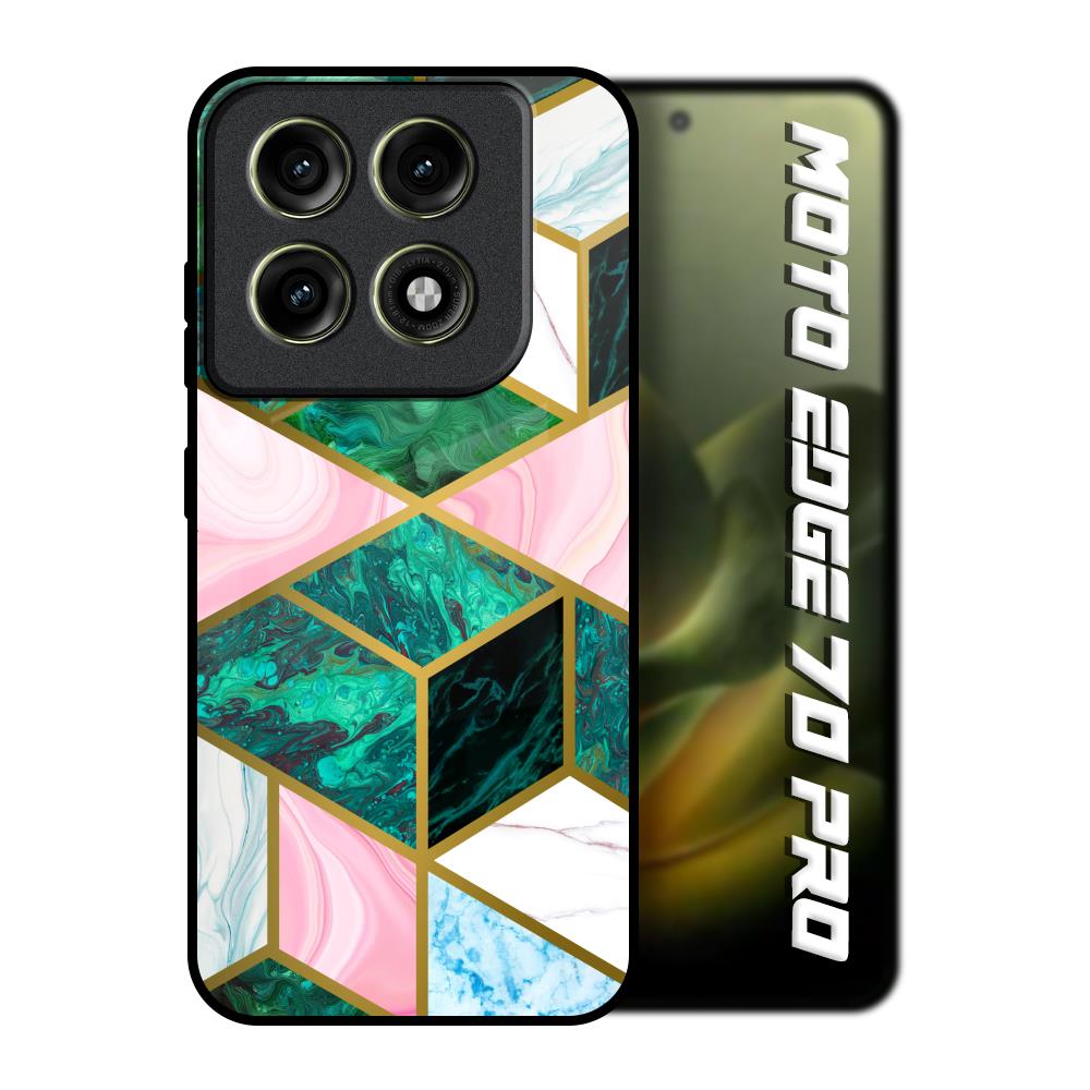 Seamless Green Marble Motorola Edge 70 Pro 5G Glass Back Cover Online
