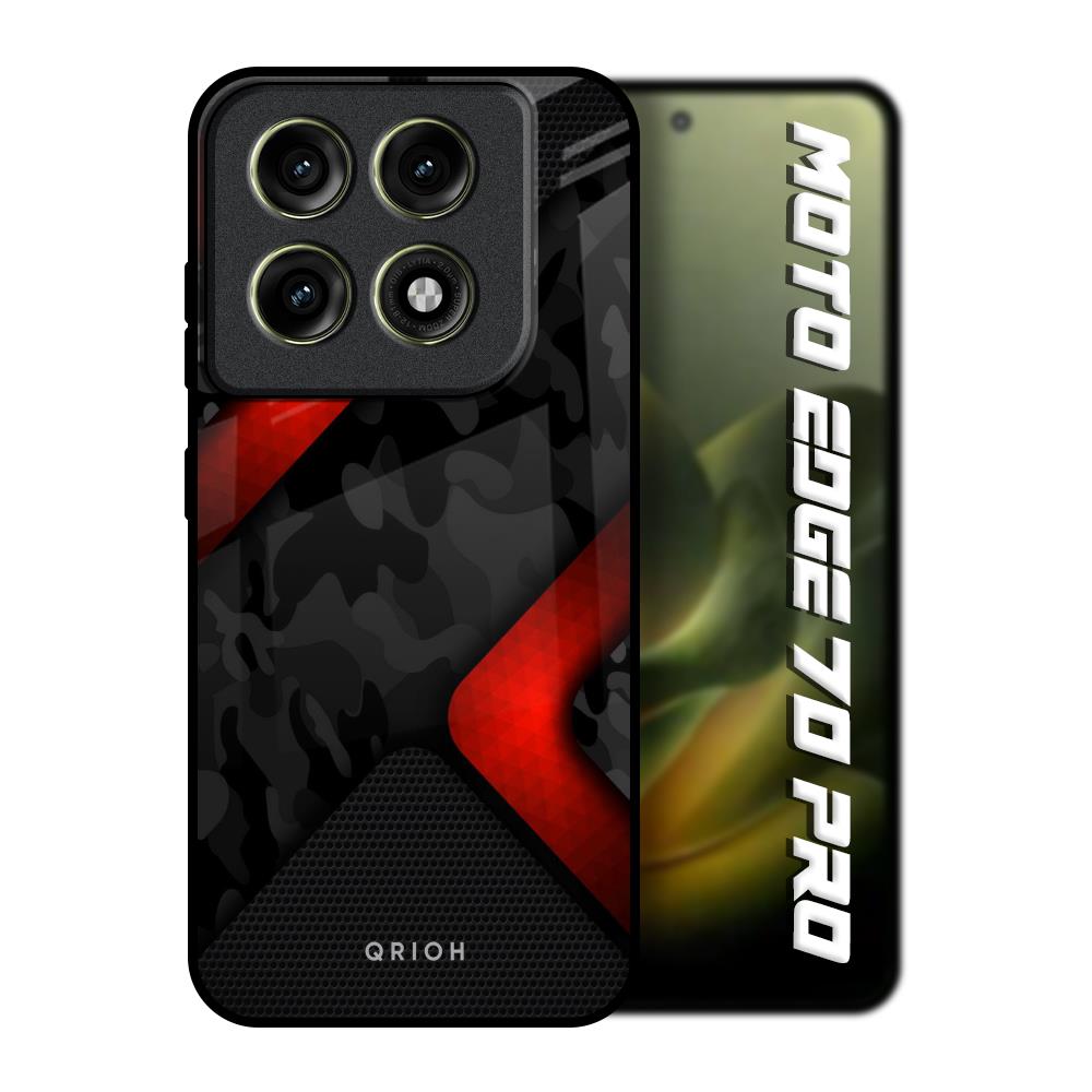 Modern Camo Abstract Motorola Edge 70 Pro 5G Glass Back Cover Online