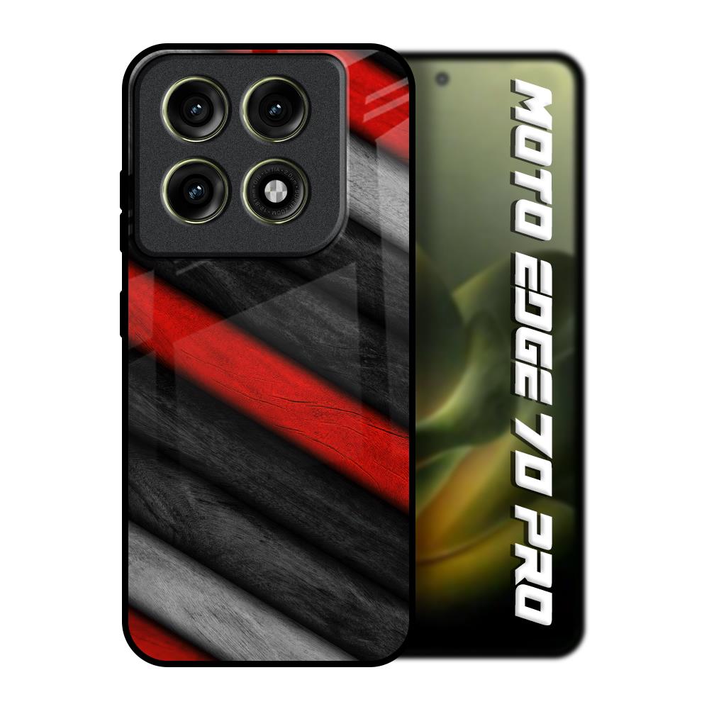 Soft Wooden Texture Motorola Edge 70 Pro 5G Glass Back Cover Online