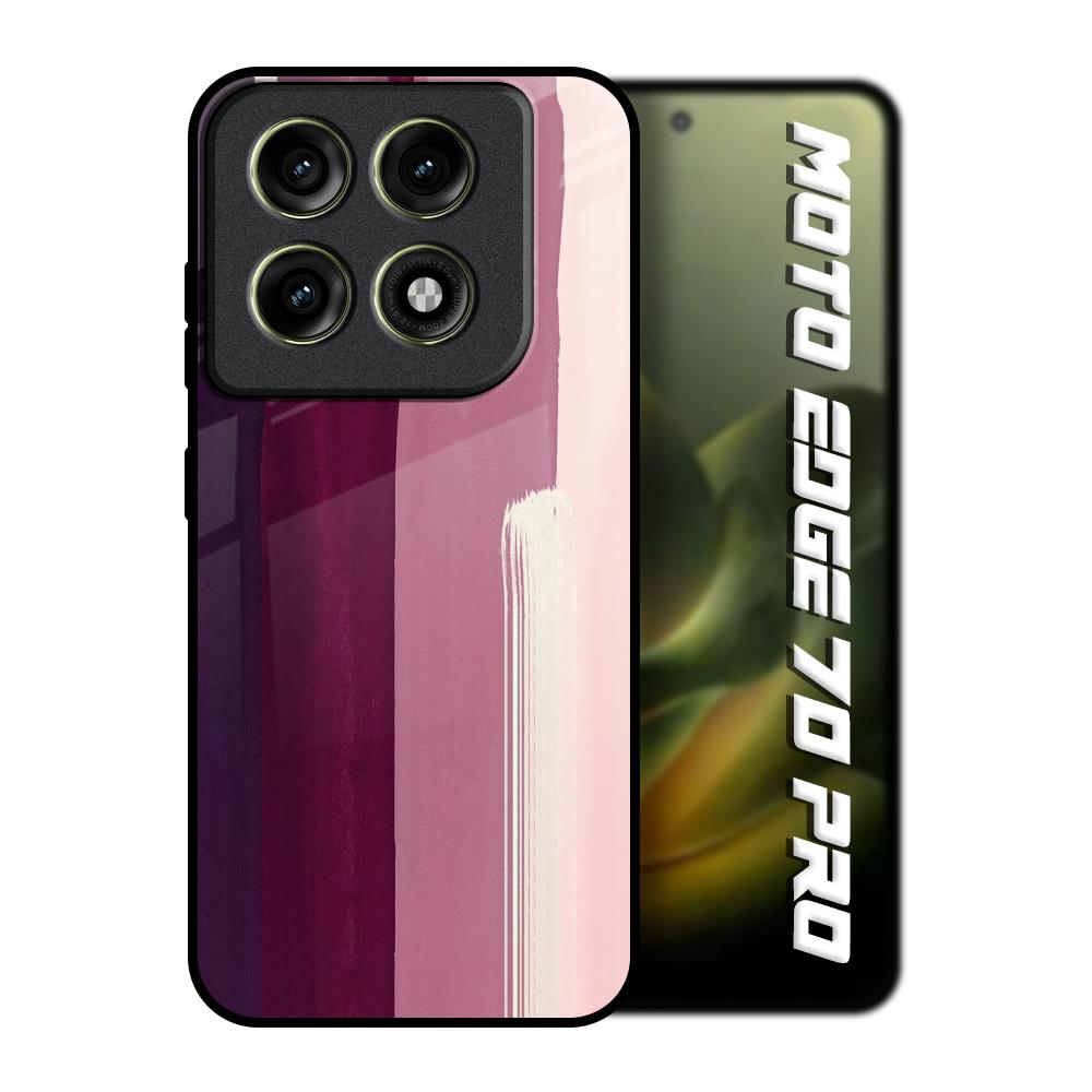 Brush Stroke Art Motorola Edge 70 Pro 5G Glass Back Cover Online