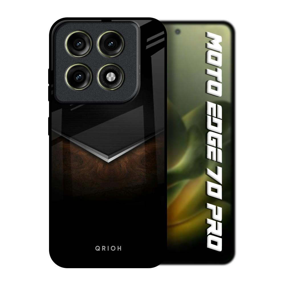 Dark Walnut Motorola Edge 70 Pro 5G Glass Back Cover Online
