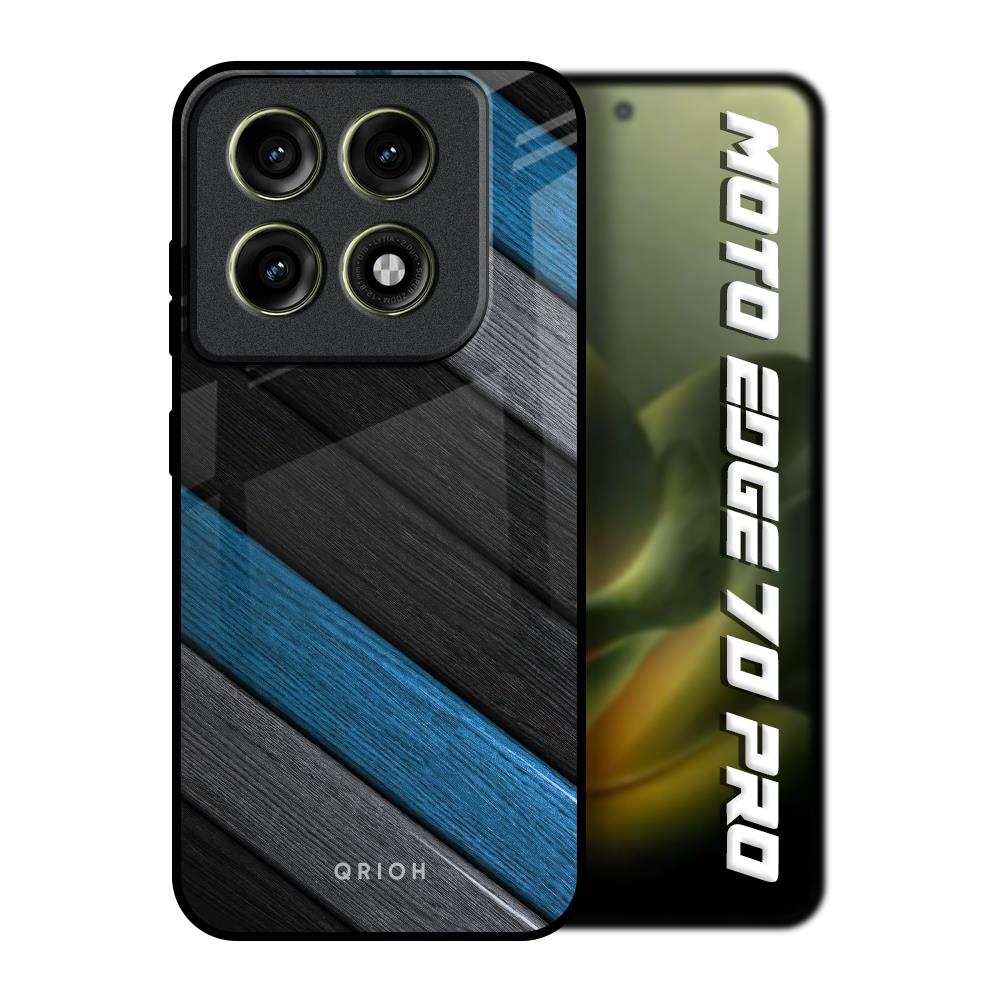 Multicolor Wooden Effect Motorola Edge 70 Pro 5G Glass Back Cover Online