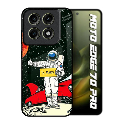 Astronaut on Mars Motorola Edge 70 Pro 5G Glass Back Cover Online