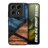 Wooden Tiles Motorola Edge 70 Pro 5G Glass Back Cover Online