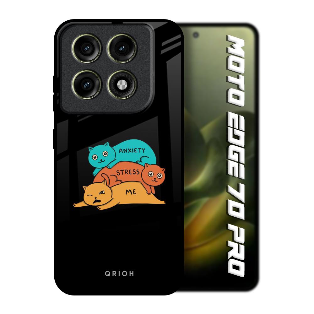 Anxiety Stress Motorola Edge 70 Pro 5G Glass Back Cover Online