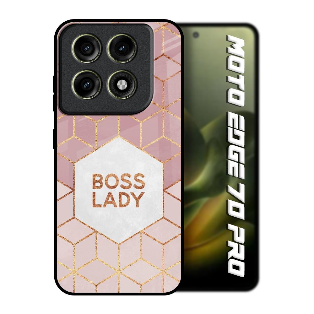 Boss Lady Motorola Edge 70 Pro 5G Glass Back Cover Online