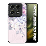 Elegant Floral Motorola Edge 70 Pro 5G Glass Back Cover Online