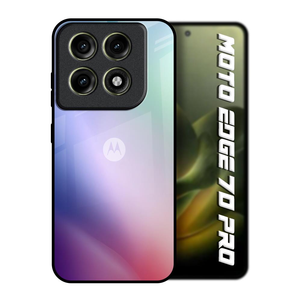 Abstract Holographic Motorola Edge 70 Pro 5G Glass Back Cover Online