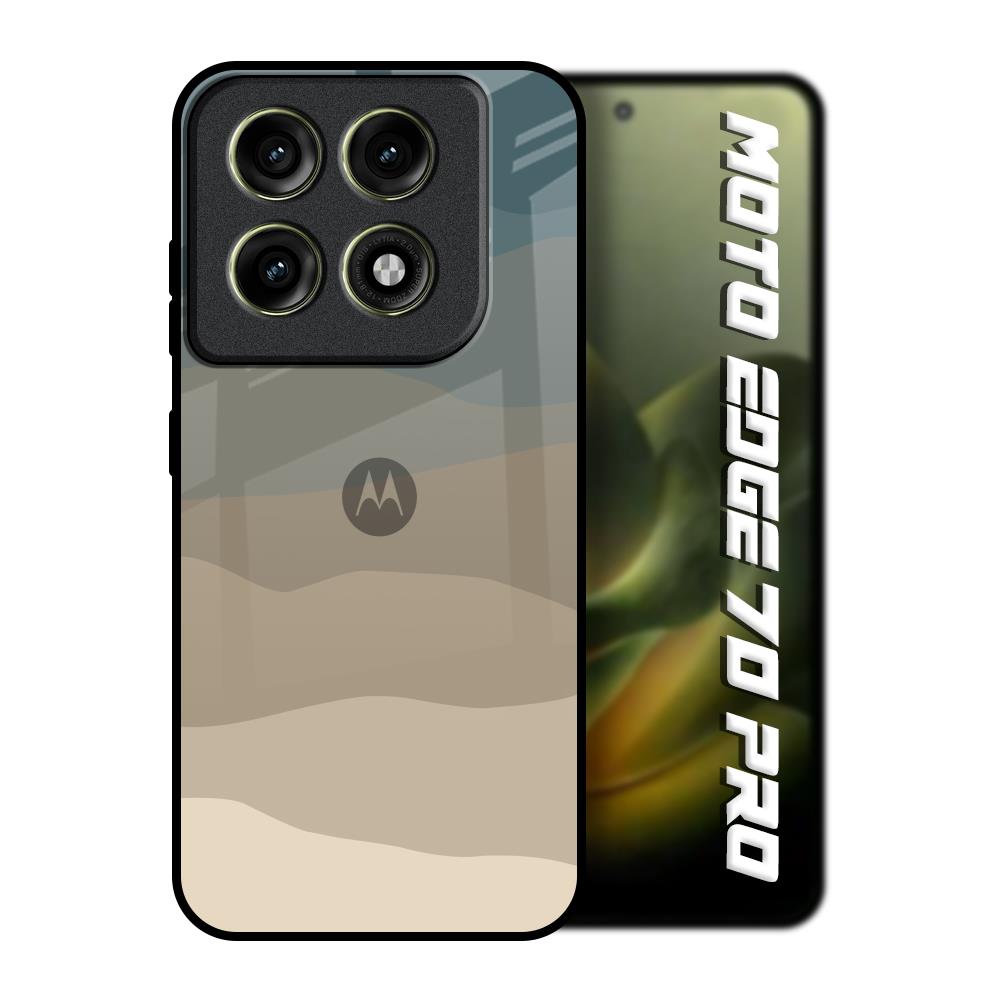 Abstract Mountain Pattern Motorola Edge 70 Pro 5G Glass Back Cover Online