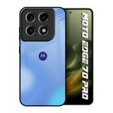 Vibrant Blue Texture Motorola Edge 70 Pro 5G Glass Back Cover Online