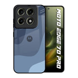 Navy Blue Ombre Motorola Edge 70 Pro 5G Glass Back Cover Online
