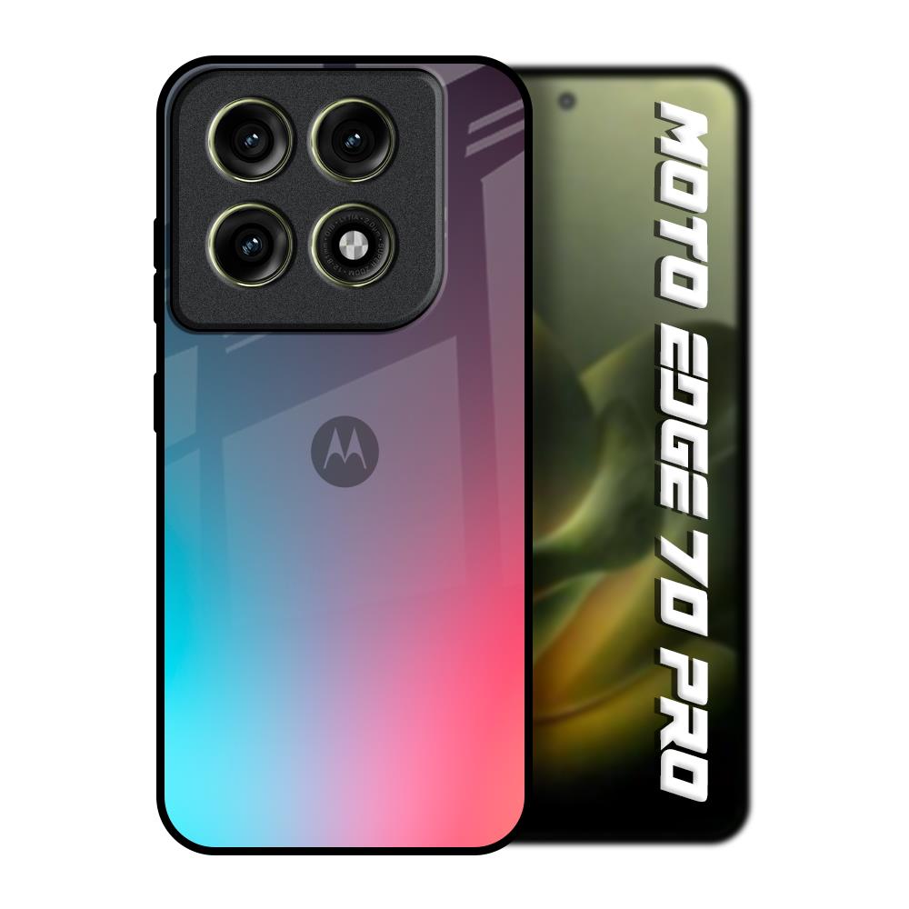 Rainbow Laser Motorola Edge 70 Pro 5G Glass Back Cover Online