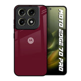 Classic Burgundy Motorola Edge 70 Pro 5G Glass Back Cover Online