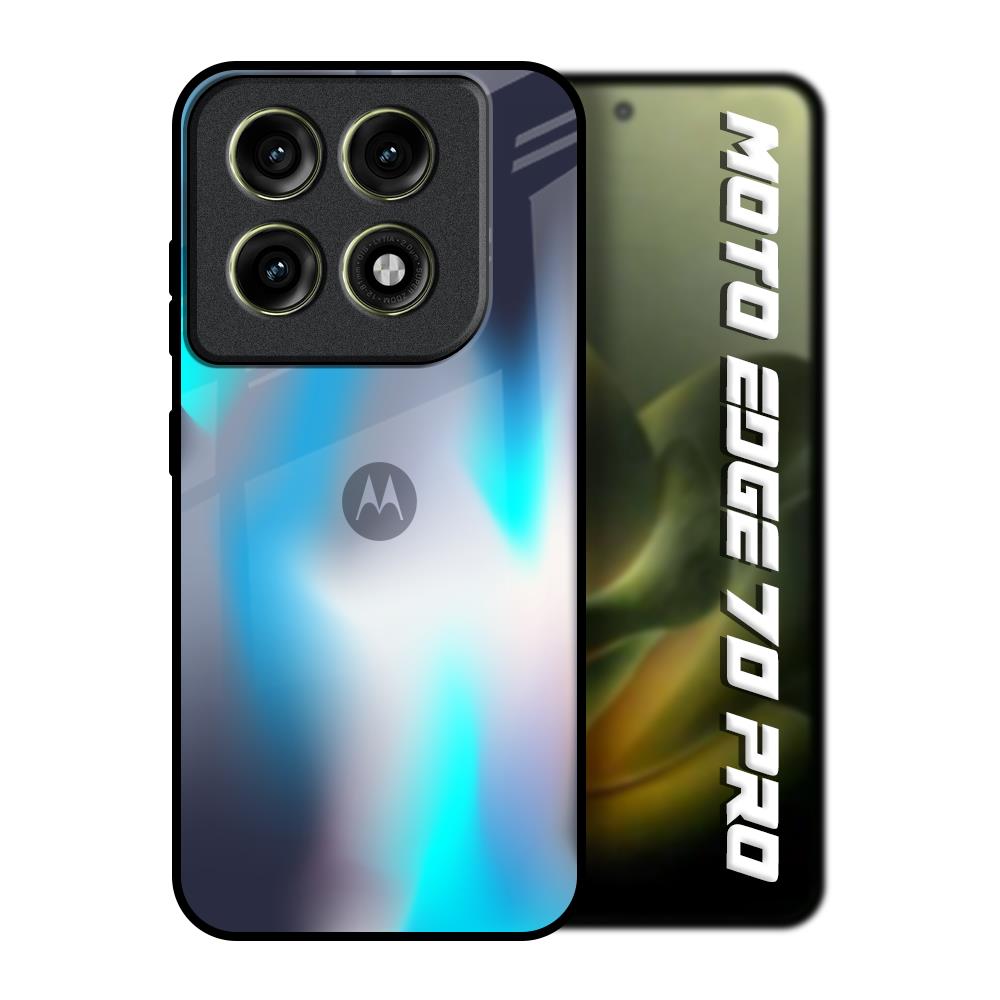 Blue Swan Shadow Motorola Edge 70 Pro 5G Glass Back Cover Online